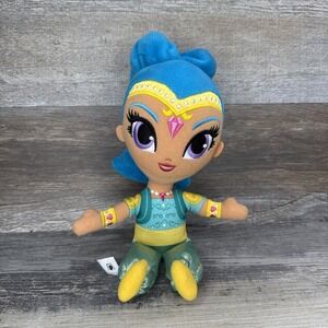 Shimmer & Shine Plush Shine Genie Fisher Price Nickelodeon 10" Stuffed Doll Toy
